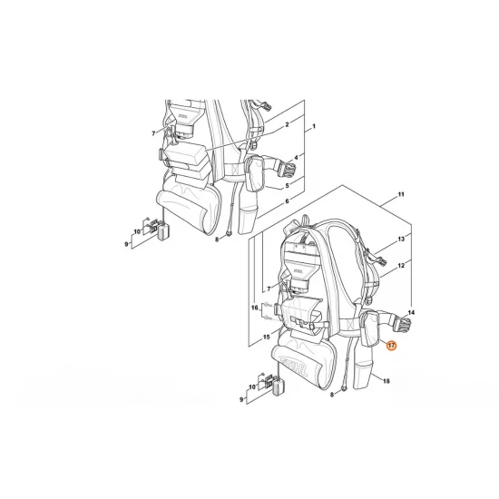 STIHL  Torba 4861 491 0100